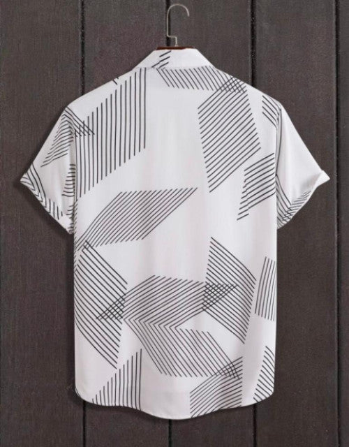 Men Regular Fit Printed Casual Shirt